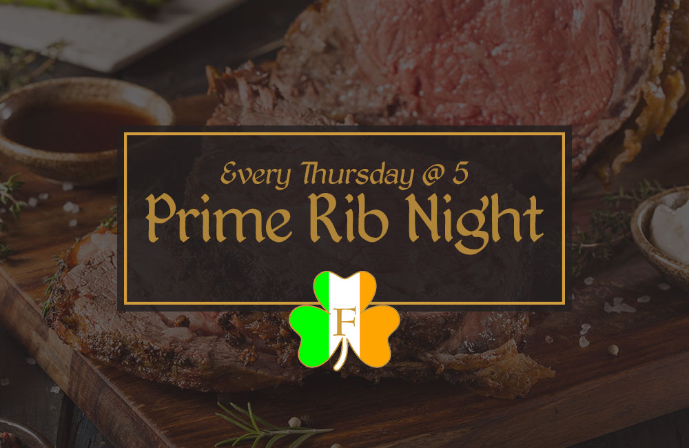 Prime Rib Night - Every Thursday at 5pm